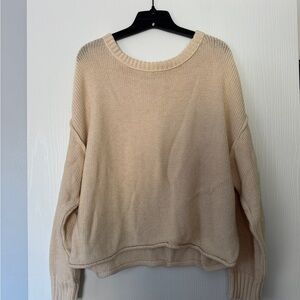 American Eagle Women’s Cream Sweater